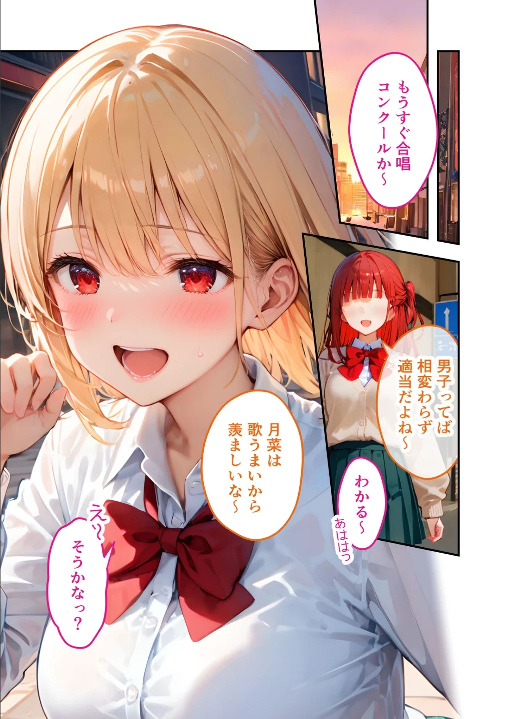 愛する義妹のえっちな罵倒 モザイク版（単話） 画像1