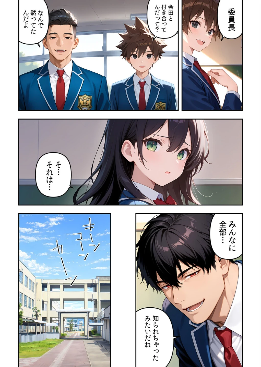 委員長の無垢な穴にねっとり種付け〜メス堕ちするまで終わらない執着プレイ（単話） 画像2