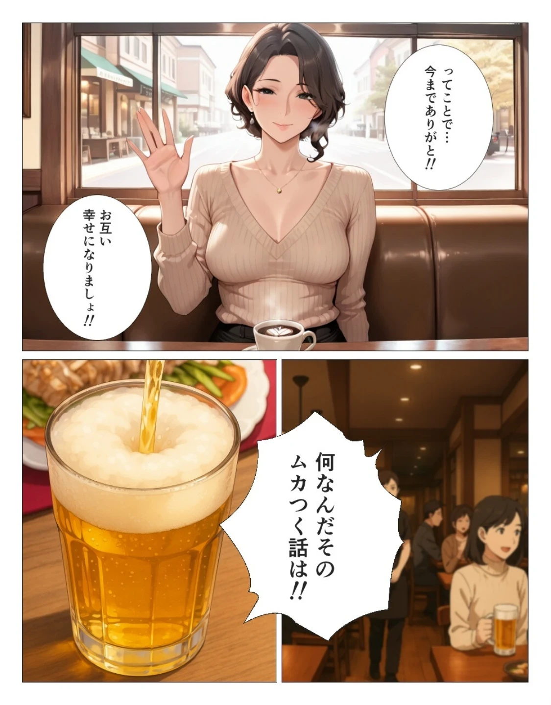 むちむち人妻セラピストに精子搾り取られて中出しHしました【モザイク版】 画像1